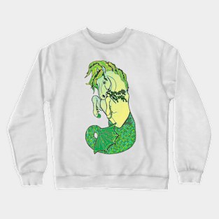 Mermaid Horse Crewneck Sweatshirt